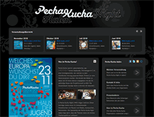 Tablet Screenshot of pechakucha-aalen.com